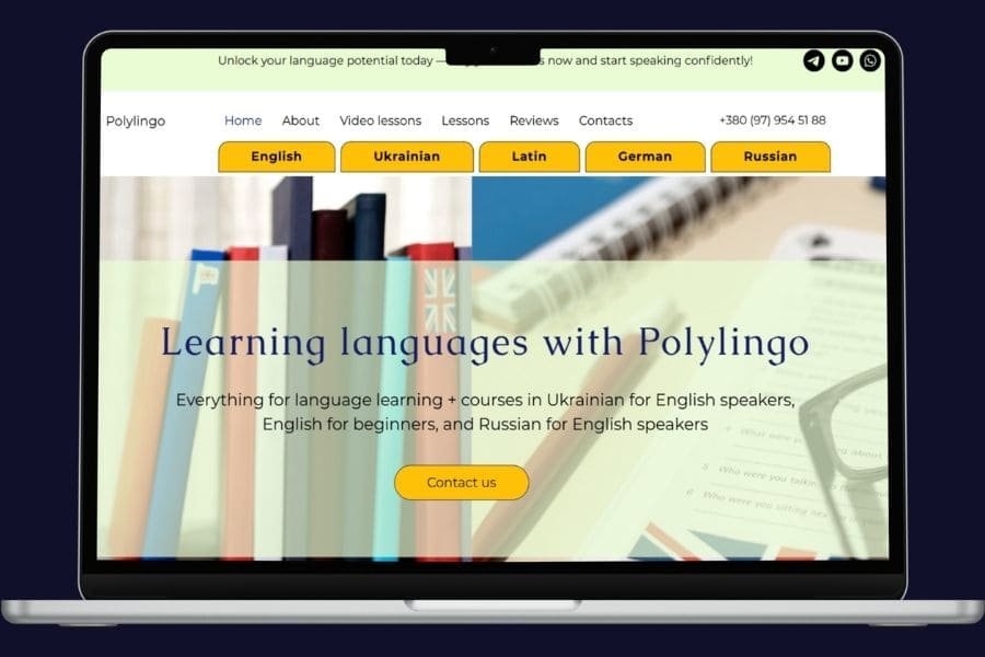 Професійне створення сайтів у студії Playgraphics — замовити розробку в Києві та Україні